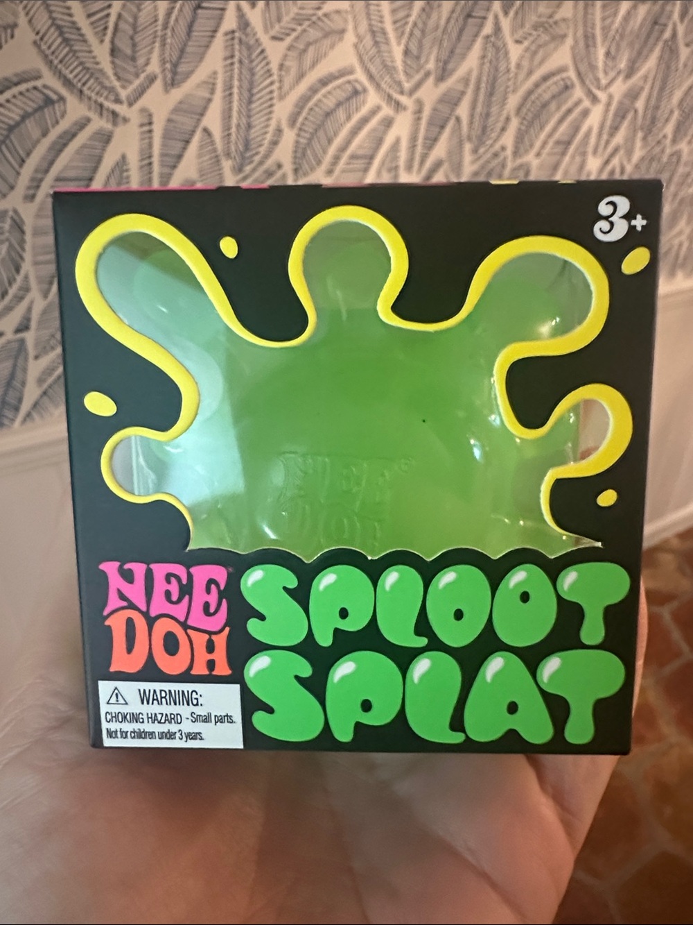 Schylling NeeDoh Splooot Splat Green Kids Toy Stress Ball